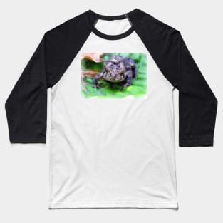 Toads, Nature Lover Gifts Photography Art Design Funny Toad Baseball T-Shirt